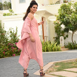 Pink Plume Jumpsuit