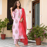 Fulki Pink Suit Set