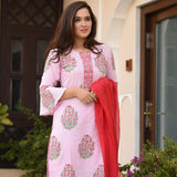 Fulki Pink Suit Set
