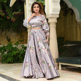 Grey Lehenga Set