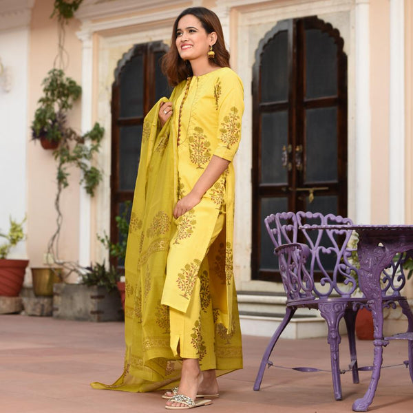 Lopa Lime Suit Set