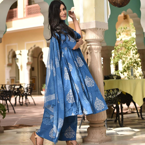 Bluish Suit Set