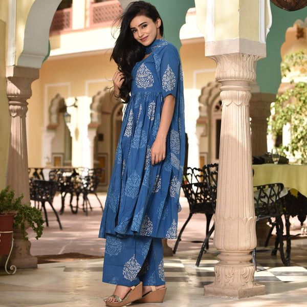 Bluish Suit Set