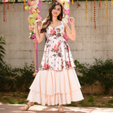 Evening White Kurta Set