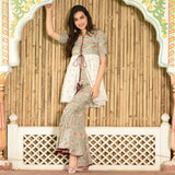 Seashell Flare Pants Set