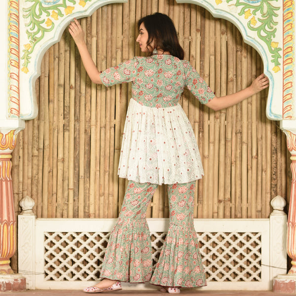Seashell Flare Pants Set