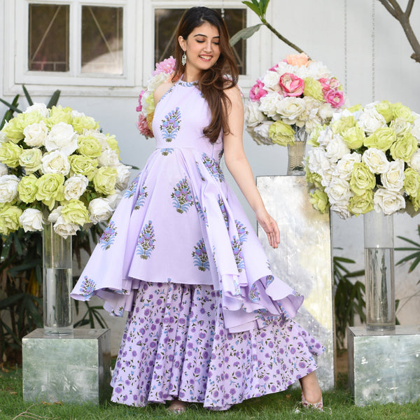 Petal Cotton Kurta Set