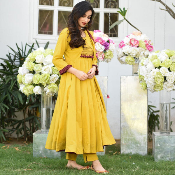 Yellow Trinket Suit Set