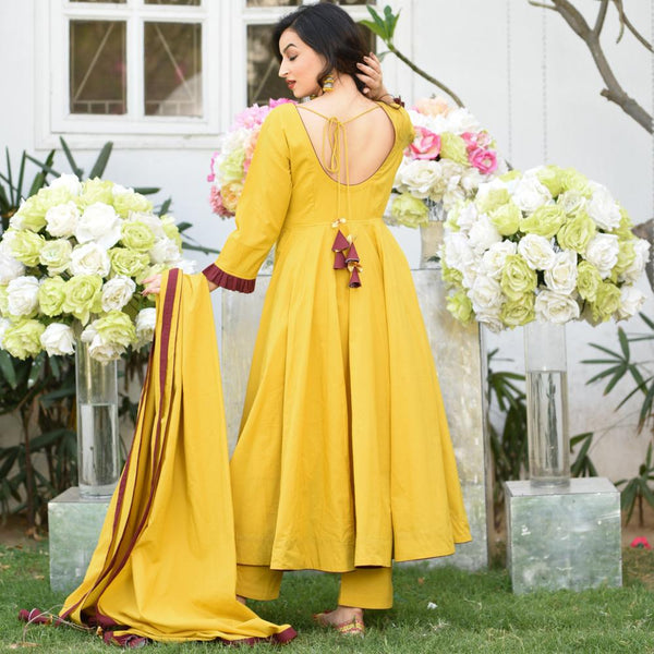 Yellow Trinket Suit Set