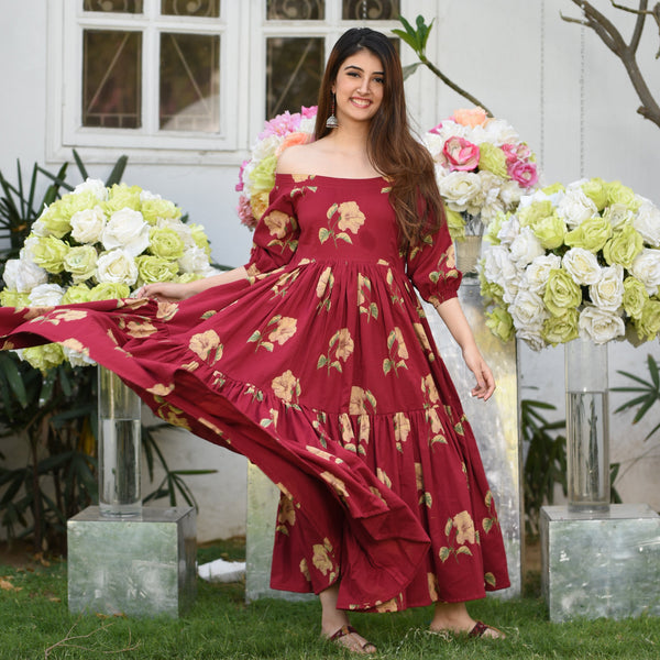Gypsy Off Shoulder Dress