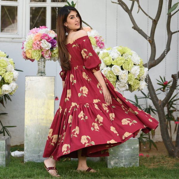 Gypsy Off Shoulder Dress