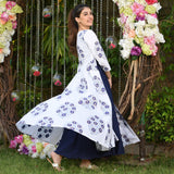 Midnight Navy Cotton Dress