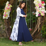 Midnight Navy Cotton Dress