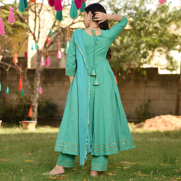 Teal Connection Suit Set