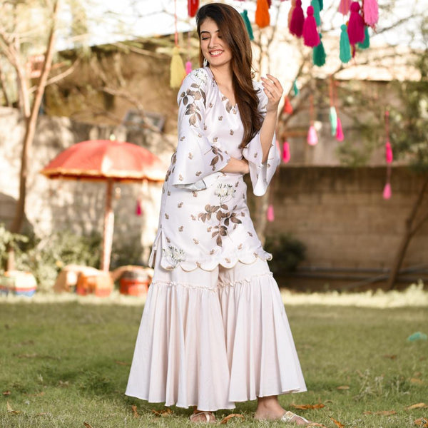 Shine Sharara Set
