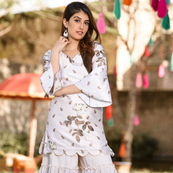 Shine Sharara Set