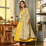 Citron Cape Cotton Dress