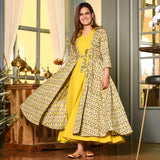 Citron Cape Cotton Dress