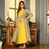 Citron Cape Cotton Dress
