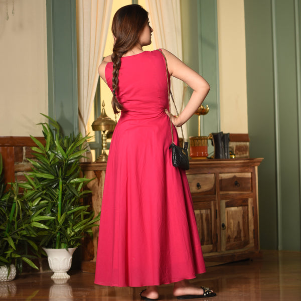 Paradise Pink Cotton Dress