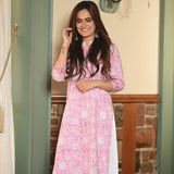 Marshmallow Cotton Kurta Set