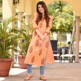 Melon Butta Cotton Kurta