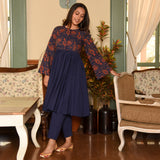 Bold Blue Cotton Set