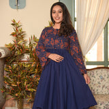 Bold Blue Cotton Set