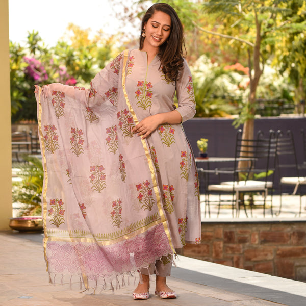 November Skies Cotton Suit