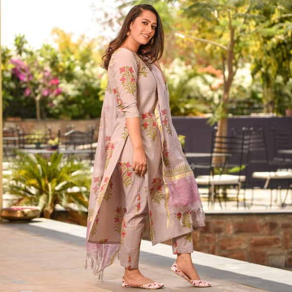 November Skies Cotton Suit