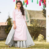 Frosty Pink Kurta Set