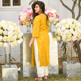 Sunburst Cotton Kurta Set