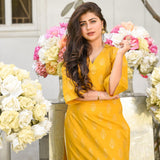 Sunburst Cotton Kurta Set