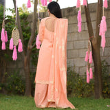 Apricot Cotton Suit Set