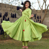 Mantis Green Kurta Set