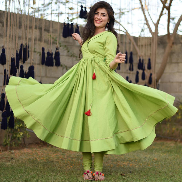Mantis Green Kurta Set
