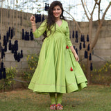 Mantis Green Kurta Set