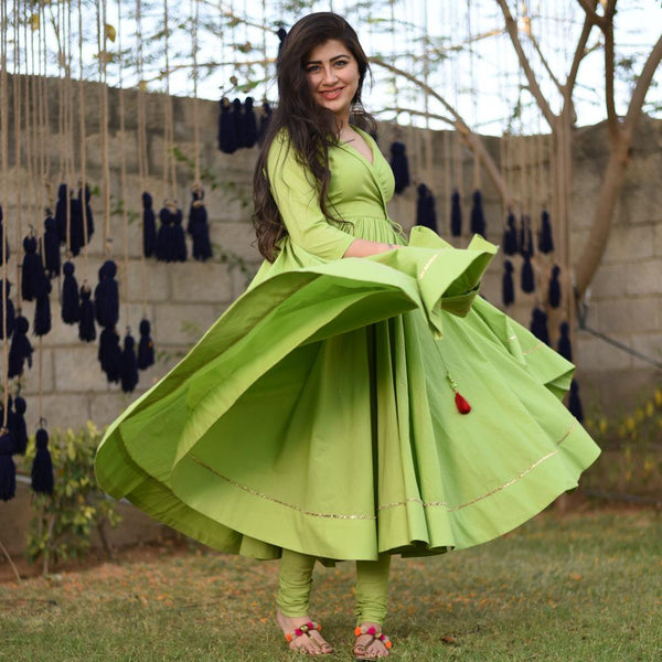 Mantis Green Kurta Set