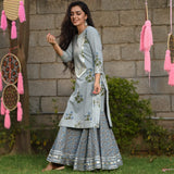 Grey Bells Cotton Set
