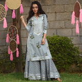 Grey Bells Cotton Set
