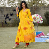 Yellow Palm Suit Set