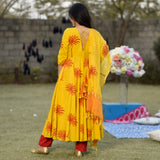 Yellow Palm Suit Set