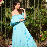 Jamaican Aqua Cotton Dress