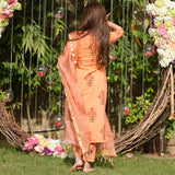 Peachy Cotton Suit Set