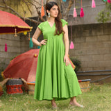 Fresh Lime Cotton Dress