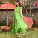 Fresh Lime Cotton Dress