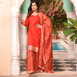 Pure Red Suit Set