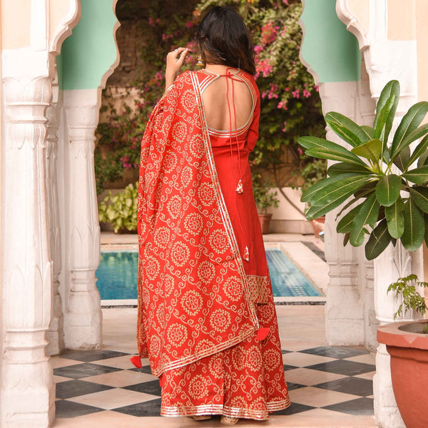 Pure Red Suit Set