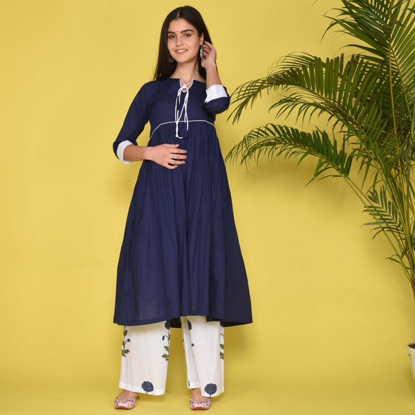 Stormy Blue Kurta Set