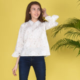 Short White Top